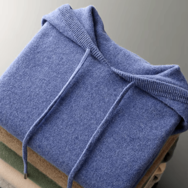 Pullover a Coste con Coulisse in Lana Merino – Spazio Moda – vista 3