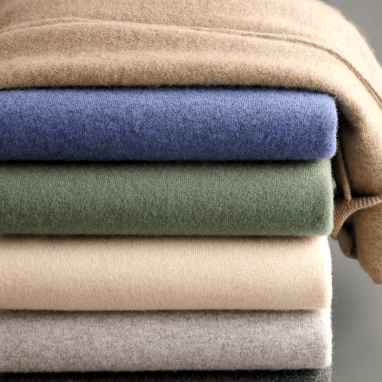 Pullover a Coste con Coulisse in Lana Merino – Spazio Moda – vista 4