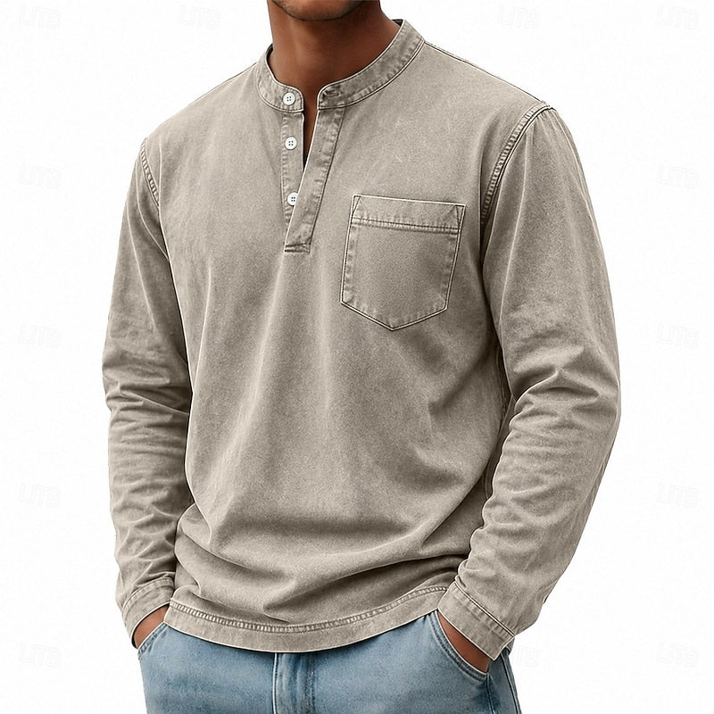 Camicia a Maniche Lunghe con Bottoni – Spazio Moda – vista 4