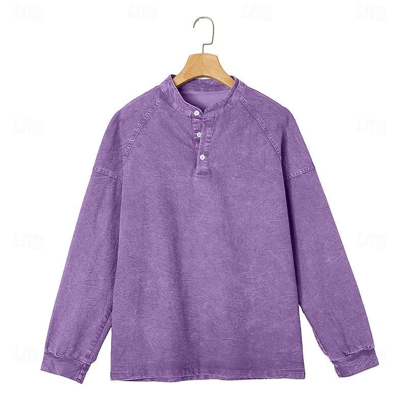 Camicia Morbida a Maniche Lunghe in Cotone – Spazio Moda – vista 5
