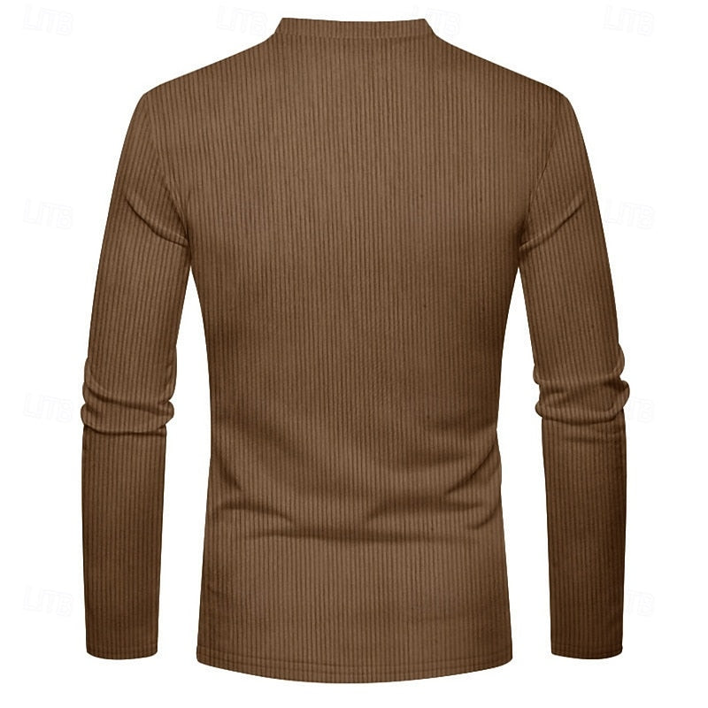 Camicia Aderente a Coste a Maniche Lunghe – Spazio Moda – vista 6