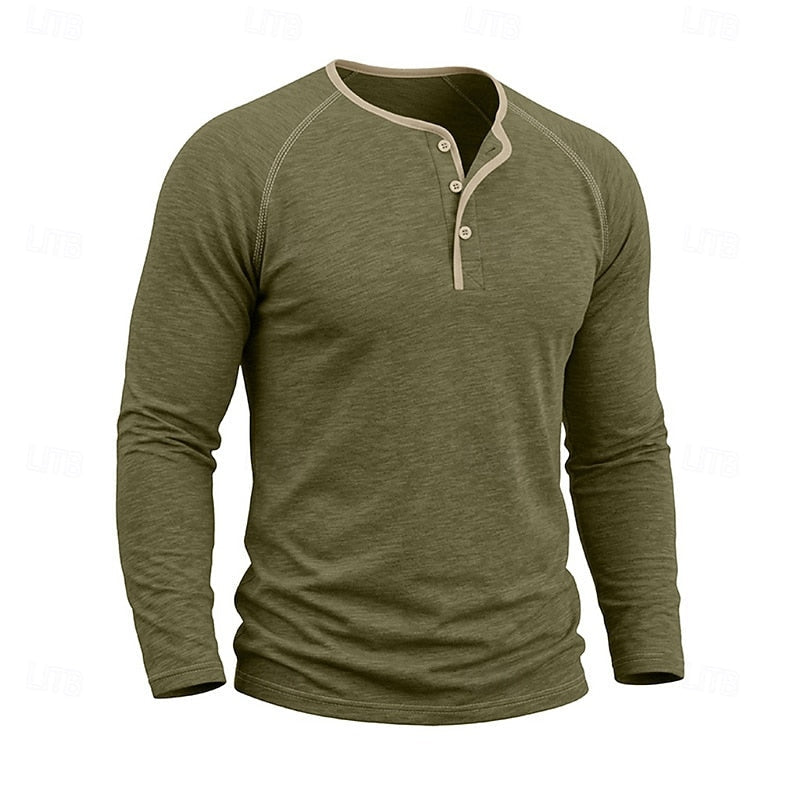 Camicia Classica a Maniche Lunghe con Bottoni – Spazio Moda – vista 3