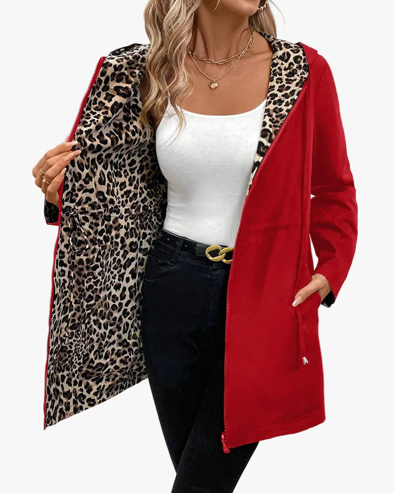 Cappotto con Cappuccio con Zip – Spazio Moda