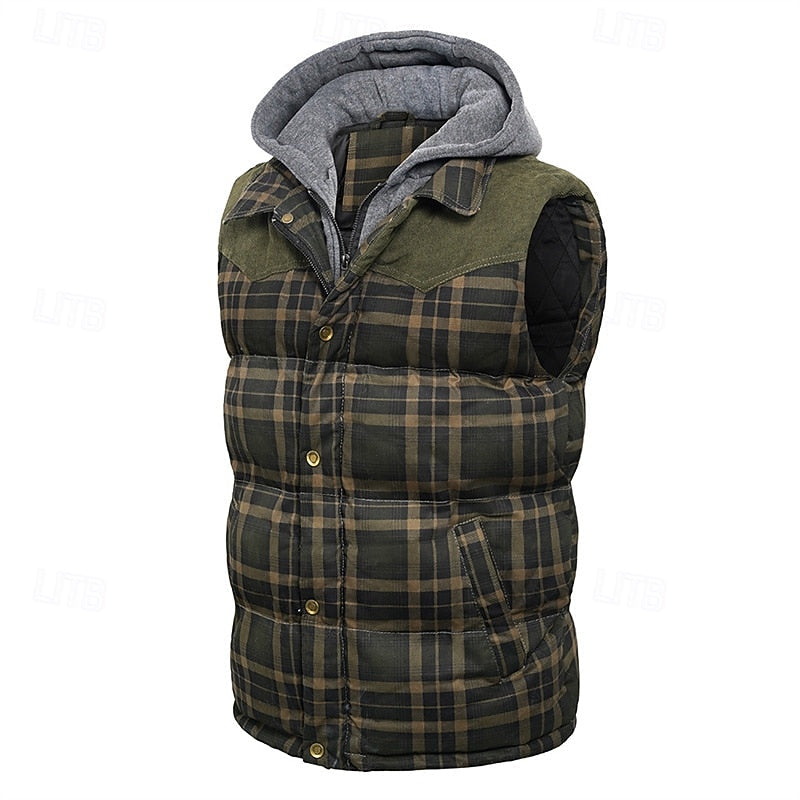 Piumino Senza Maniche Trapuntato con Zip – Spazio Moda – vista 6