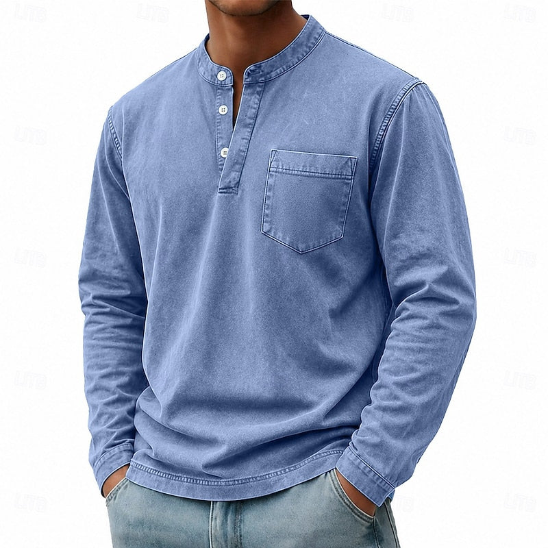 Camicia a Maniche Lunghe con Bottoni – Spazio Moda – vista 2