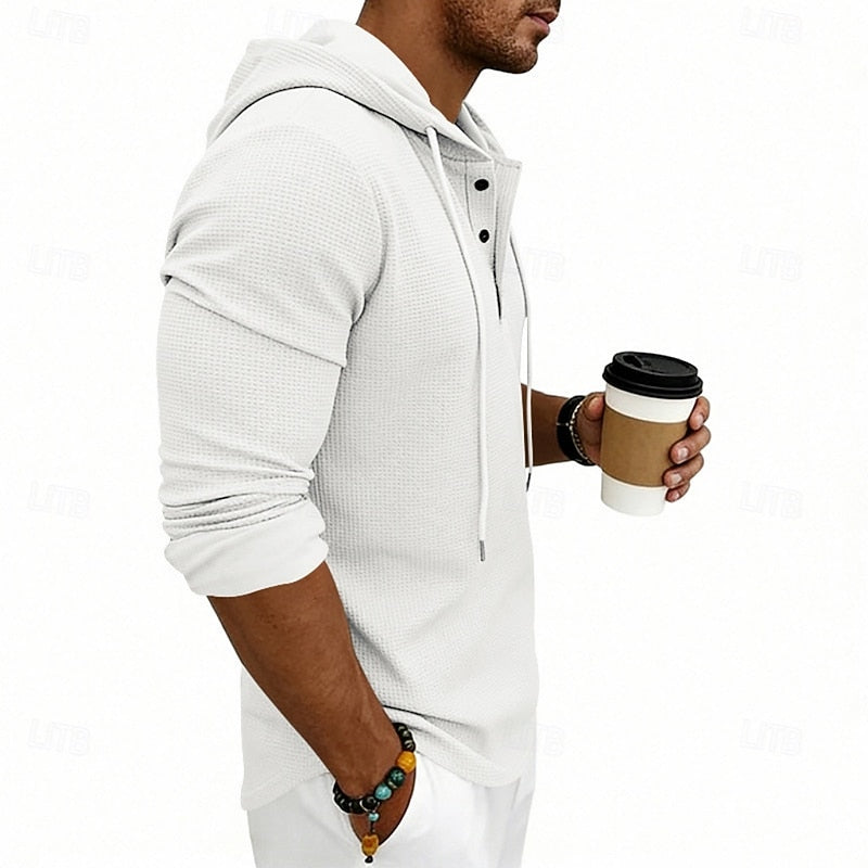 Camicia Morbida con Cappuccio a Maniche Lunghe – Spazio Moda – vista 4
